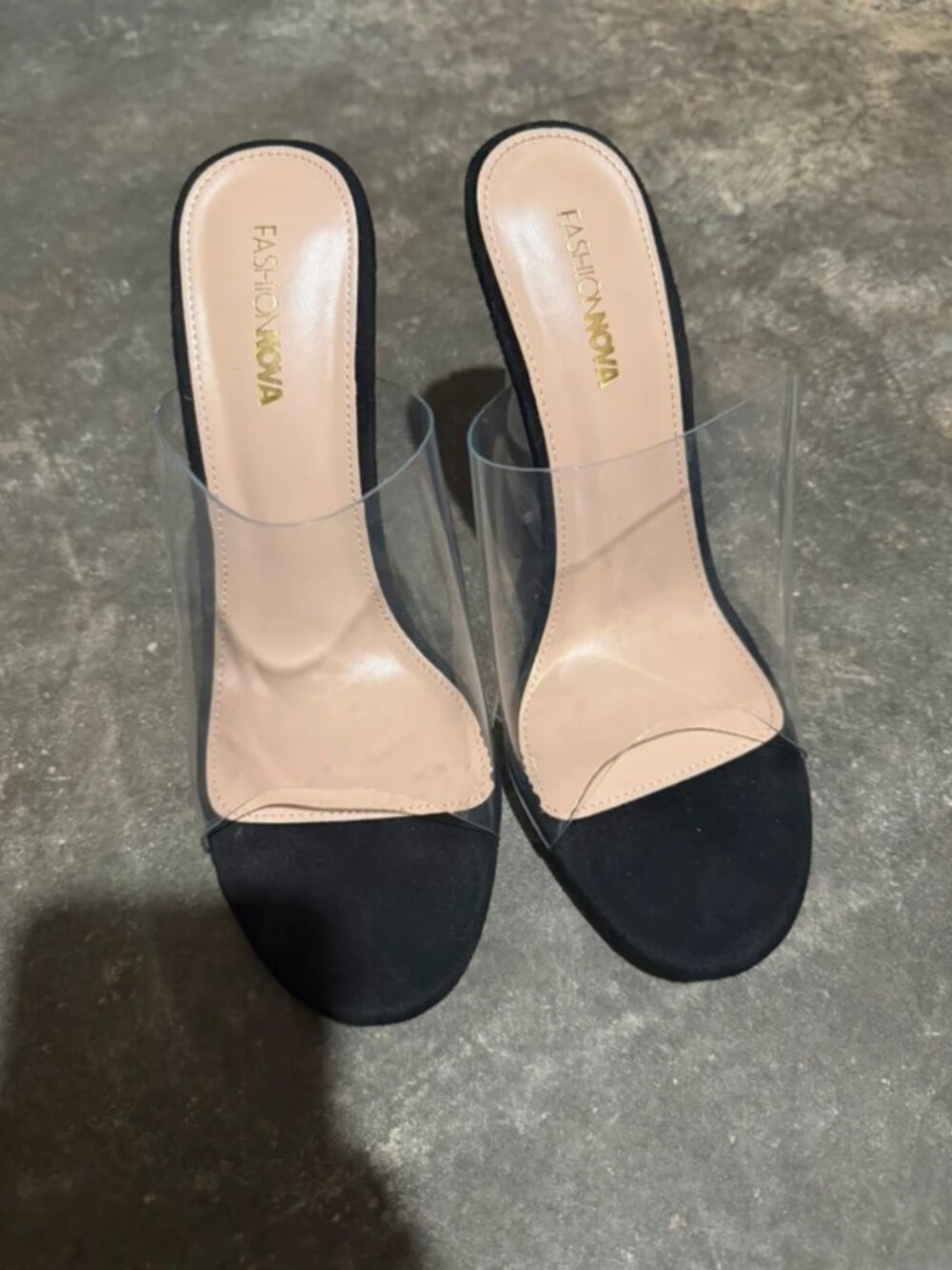 Fashion Nova black heels